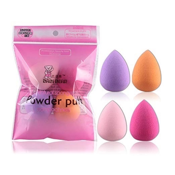 4 PCS Drop Water Makeup Puffs - Picture 2 of 5